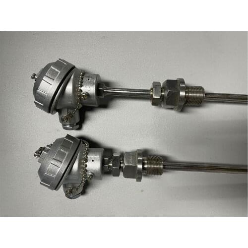 K Type 1/2" NPT Thread Thermocouple PT100 Temperature Sensor