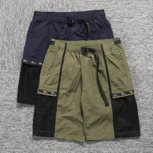 WTAPS Nylon Shorts For Men Woman Board Basketball Clothing Casual Fitness Pants Hip Hop Gym Running Techwear Summer Streetwear