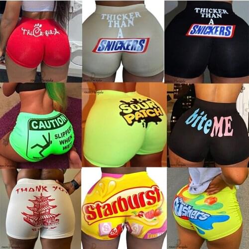 2021 Fashion New Summer Ladies Breathable Motorcycle Shorts Chic Printing Sexy Beach Casual Outdoor Sports Shorts Dropshipping