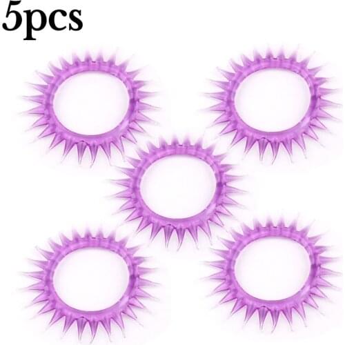 1/5/10pcs Men Sexy Transparent High Elastic Thong C-strap Ring Circle Underwear Transparent Soft High Elastic Underwear