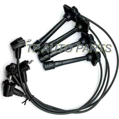 Spark Plug Wire * 4 pcs FOR Set FOR To-yota Corolla 1993-1997 1.6L 1.8L OEM 90919-22325 90919-22327 9091922325 9091922327