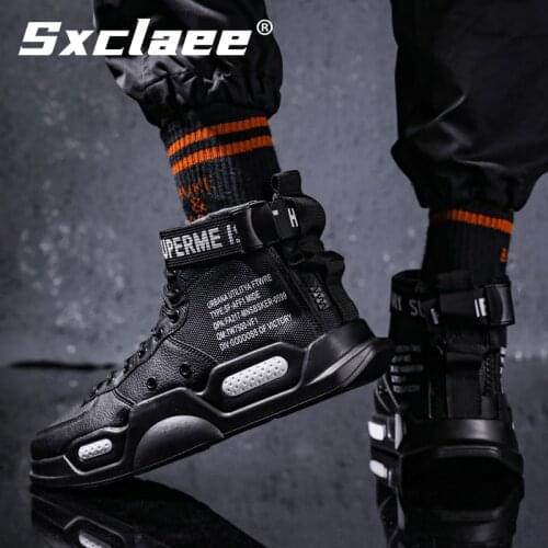 Sxclaee Four Seasons Mens Casual Shoes Breathable Canvas Combined Leather Male Shoes Lightweight Wear-resistant Sports Shoes