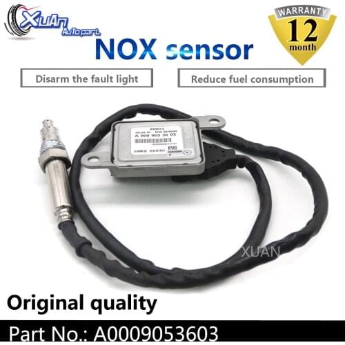XUAN New Diesel Soot Particulate Sensor Nitrogen NOX Sensor 5WK9 6683D For Mercedes W205 W166 GLE350 GLE400 ML350 A0009053603