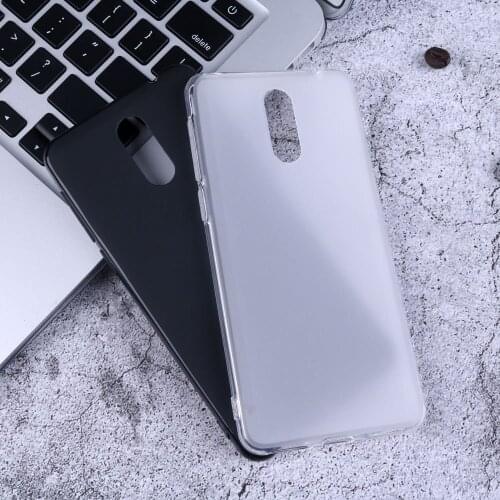 For Alcatel 1X (2019) 5008Y Fingerprintless Version Back Cover Capa Soft Silicon Gel Rubber Matte Black Cover Coque Phone Case