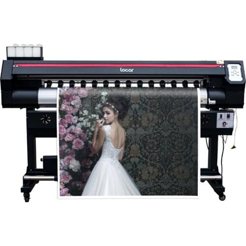 1.6M Automatic Inkjet Printer Wide Format Eco Solvent Pvc Banner Printer Machine 160Cm Ecosolvent Printer 1440 Resolution