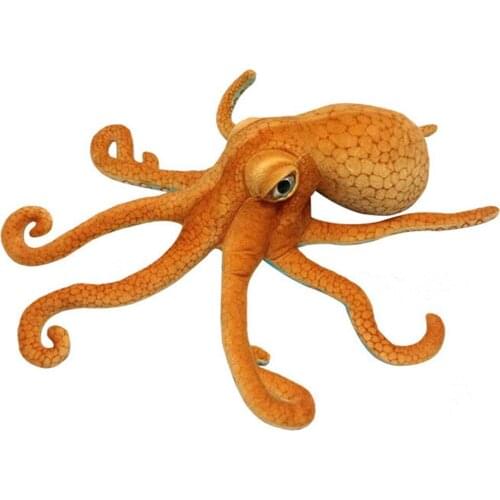 1 pcs Simulation Octopus Doll Octopus Plush Toy Pillow Seabed Animal Squid Doll Creative Octopus Gift