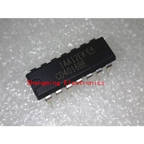 10PCS CD4016BE CD4016 DIP-14 IC Original