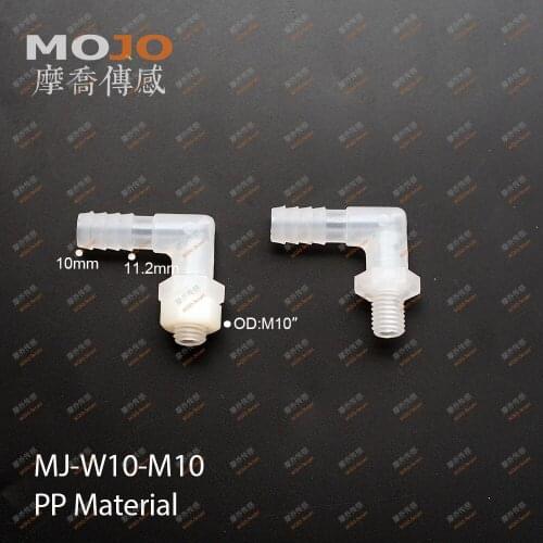 2020 MJ-W10-M10(10Pcs/lots) Elbow pcb mounting connector fitting