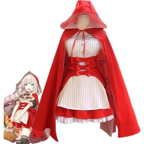 4th Anniversary Marie Antoinette Little Red Riding Hood Cosplay Costumes Dress Girls Woman Party Stage Costumes Halloween