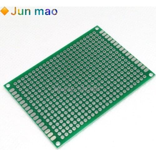 5pcs 5x7cm 5*7cm Double Side Prototype PCB Diy Universal Printed Circuit Board 5x7 Double-Sided Stannic Circuit Board 50x70 mm