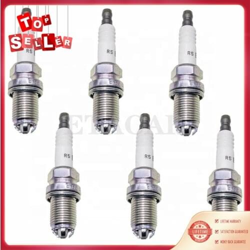 6pcs BKR6EQUP Platinum Car Spark Plug 12120037607 12120141871 12129071003 Fits For BMW A-udi Porsche Volvo Cadillac