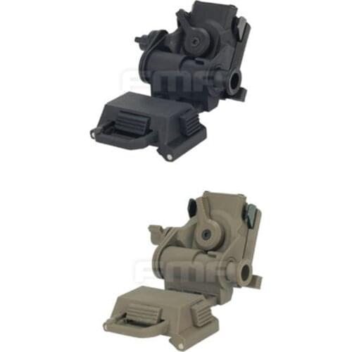 FMA L4G24 NVG mount Helmet accessories TB1012-BK/DE Paintball DE Tan/Black 100% Plastic Helmet Mount nvg light