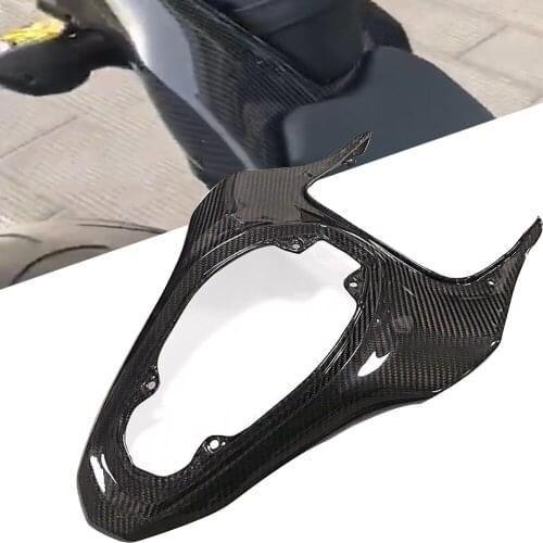 Z900 Motorcycle Seat Side Cover Real carbon fiber Rear Seat Cover For Kawasaki Z900 Z 900 Z-900 2017 Motorcycle Accessories