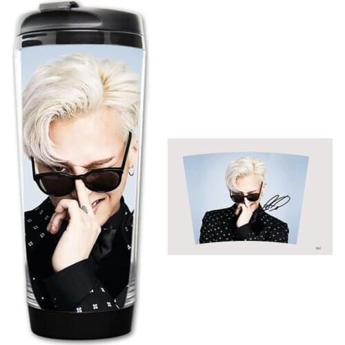 G-Dragon Double Stainless Steel Travel Thermos Cup Peaceminusone Unisex Gift