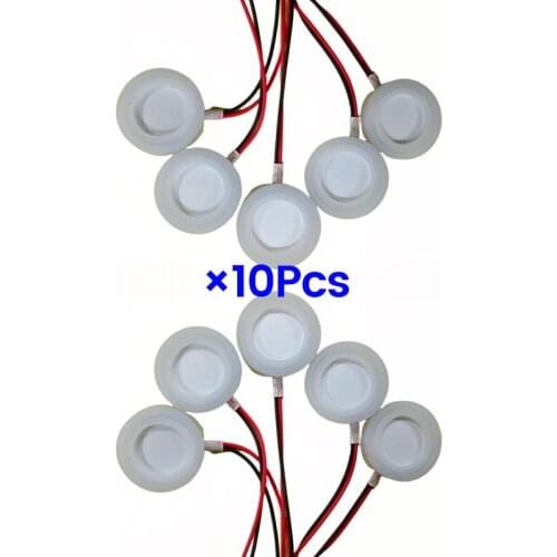 10pcs Lot 20mm Fogger Mist Maker Ultrasonic Atomization Ceramic Disc Ring Sheet Atomizer Humidifier Accessories SR020