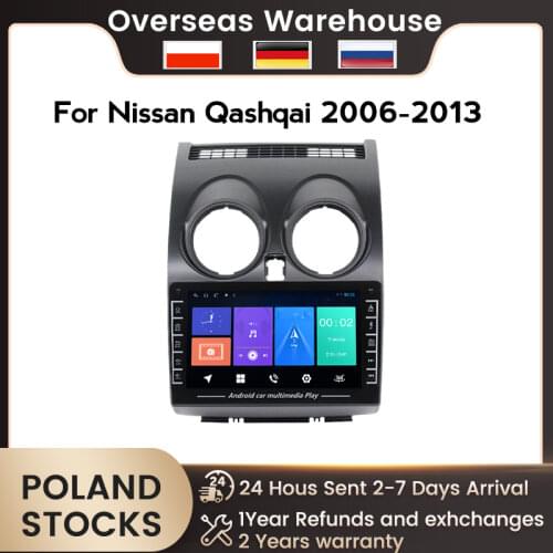 MEKEDE 1280X720 IPS 2din WIFI BT Android system For Nissan Qashqai 1 J10 2006-2013 Car Multimedia Video Player Navigation GPS