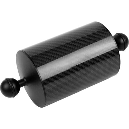 80mm 5inch Diving Carbon Fiber Floating Buoyancy Aquatic Arm Dual Ball Underwater Tray Accessory 90G To 800G Buoyancy
