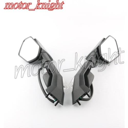 Motorcycle Turning Light Rear Side View Rearview Mirror For KAWASAKI ZX10R 2004-2010 05 06 07 08 09 & ZX6R 2005-2008 11