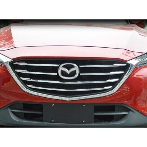 Applicable to Mazda Light Strip Middle Net Frame Sequin Front Bar Air Vent Decorative Patch Cx-4 Modification