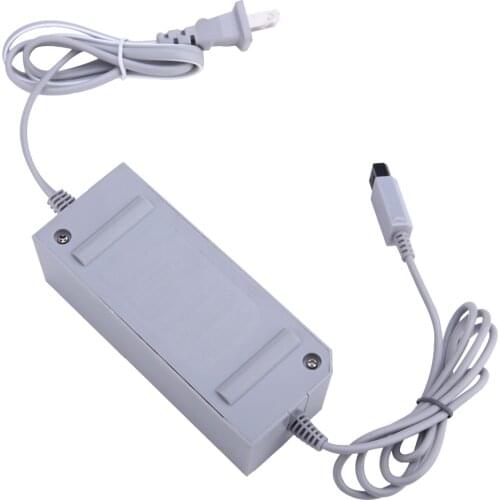 ALLLOYSEED 120cm US Plug AC 100-240V to DC 12V 3.7A Charger Adapter For Nintendo Wii Game Console Host Power Supply Wall Charger