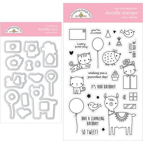 Sirius Balloon cat sheep Metal Cutting Dies and stamps Template for DIY Scrapbooking Photo Album Embossing Decorative Cards new