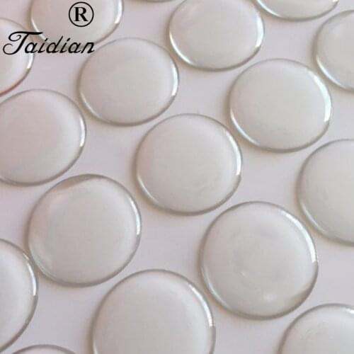 DIY 1 Inch Bottle Cap resin Sticker Cabochons Resin Epoxy Sticker For Earring Making 100pcs/lot