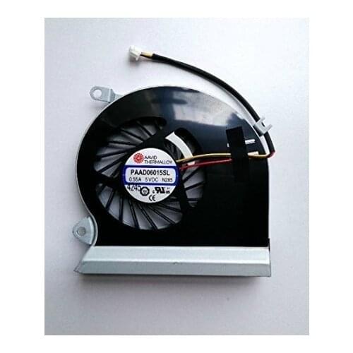 SSEA New Laptop CPU Cooling Fan for MSI GE70 MS-1756 MS-1757 CPU cooler PAAD0615SL N285