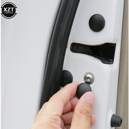 Universal Car Door Lock Screw Protector Cover for Tesla Roadster Model 3 Model S Model X Car-styling car Accessories 12 pcs