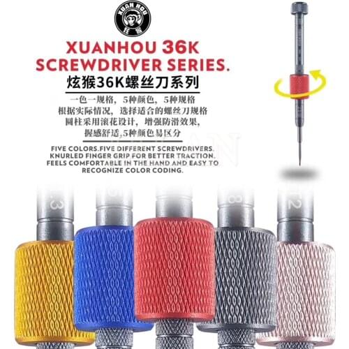 XUANHOU 36K Multi-function disassemble opening tool for Apple mobile phone repair screwdriver tool with magnetic force