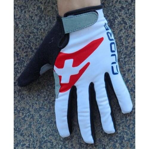 Winter Fleece Thermal 2016 IAM Team One Pair Full Finger Cycling Jersey Gloves MTB Road Mountain Gel Gloves