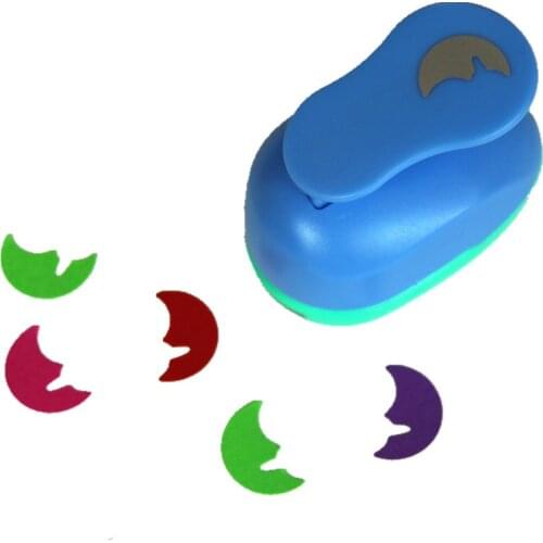 1 inch moon design eva foam punch paper punches scrapbooking cutter hole punch craft punching for DIY artwork
