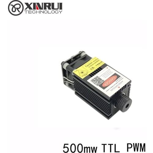 12v-24v Laser Module Measured 500mw 0.5w High-power 405nm Blue Light Engraving Machine Accessories Ttl Pw