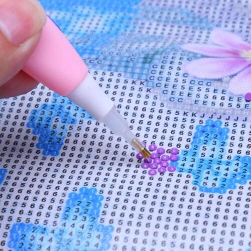 5D Diamond Embroidery Accessories Round Point Drill Pen Diamond Mosaic Cartoon Drill Pen DIY Diamond Painting Tools