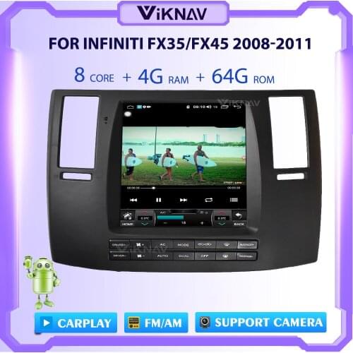 Car Radio For Infiniti FX35/FX45 2008-2010 Autoradio Dvd Multimedia Player GPS Navigation Stereo Video Carplay DSP