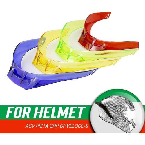 Motorcycle Helmet Big Tail Spoiler Fro AGV PISTA GRP GP CORSA-R VELOCE-S Rear PARTS & ACCESSORIES Moto Casco Adornment