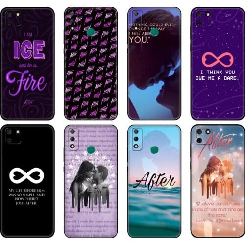 Black tpu Case For Huawei Y9S Y6S Y8S Y5P Y7P Y8P Case For Huawei Y5 lite Prime 2018 Y6 2019 Cover After Movie