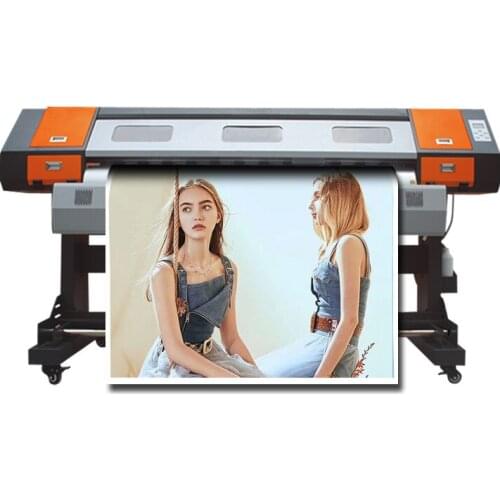 Digital printing machines 180cm outdoor roll paper printer high resolution one dx5 head solvent inkjet printer