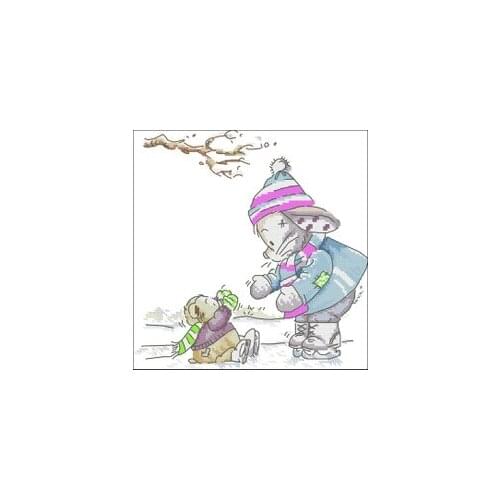 Xiaoyi cotton self-matching cross stitch Cross stitch RS cotton comes with Patched rabbit (30)