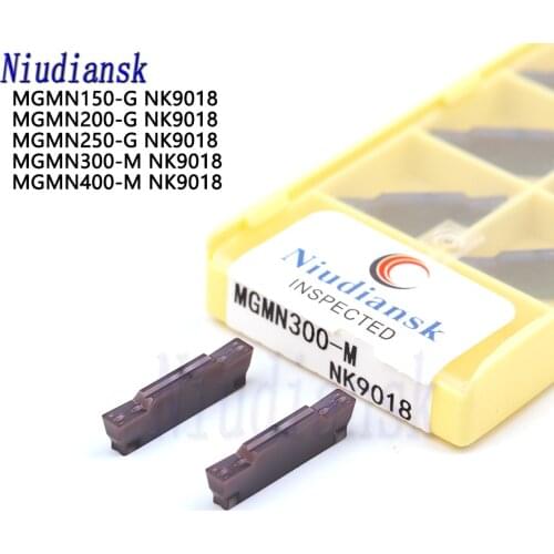 Grooving tool MGMN150 MGMN200 MGMN250 MGMN300 MGMN400 NK9018 grooving carbide inserts CNC metal lathe tools Grooving Turning