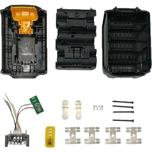 DCB200 Battery Plastic Case (No Battery Cell ) PCB Circuit Board For Dewalt 18V 20V DCB200 Li-Ion Battery