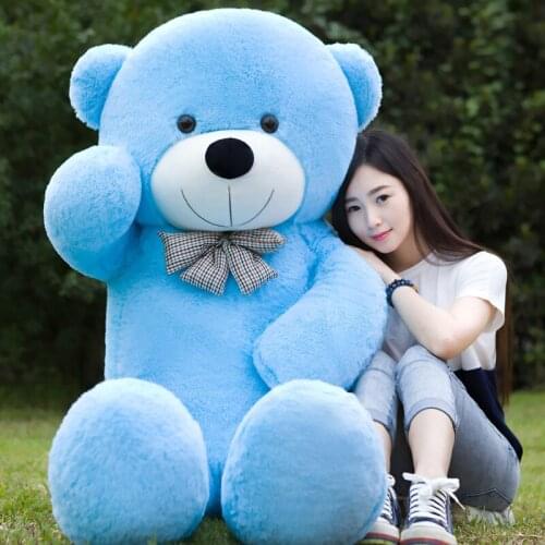300cm New Lovely High Quality Teddy Bear with Scarf Stuffed Animals Bear Plush Toys Hug Doll Kids Girl Birthday Gift