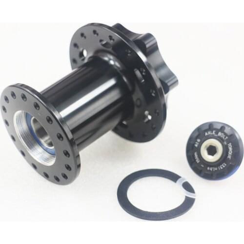 Powerway PHB-L10 lefty MTB XC AM front hub 6 bolt disc 135g 2 sealed bearings 73mm 74mm O.L.D. 32 holes left hand mountain bike