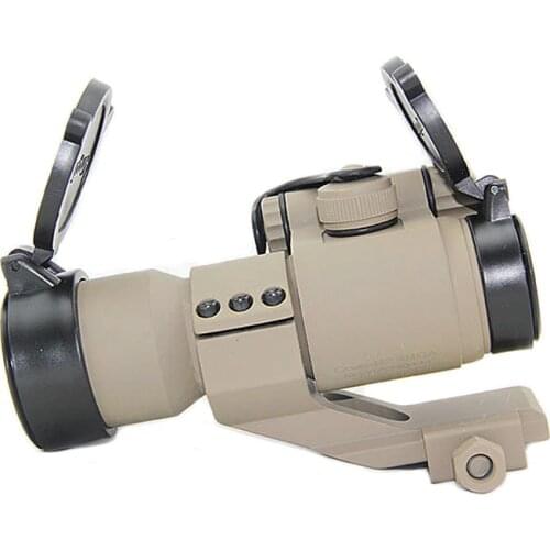 Tactical M2 1X30 Holographic Red and Green Dot Scope Hunting Rifle Sight with High Mount fit 20mm Rails