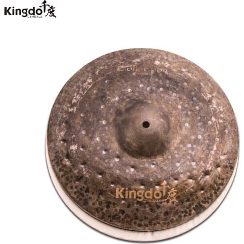 Kingdo B20 handmade collection Dry series 14"hihat cymbals for drums