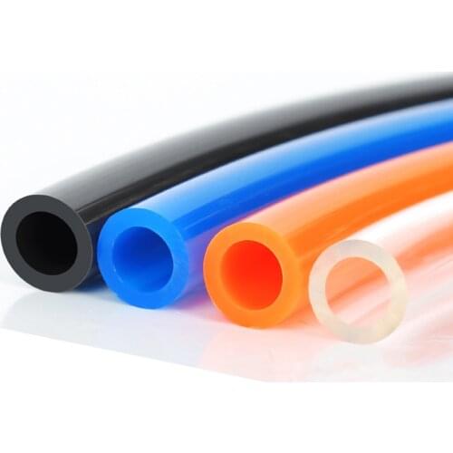 1 Meter Pneumatic Tubing Pipe Air Compressor PU Hose Tube OD ID 4x2.5/6x4/8x5/10x6.5/12x8/14x10/16x12mm