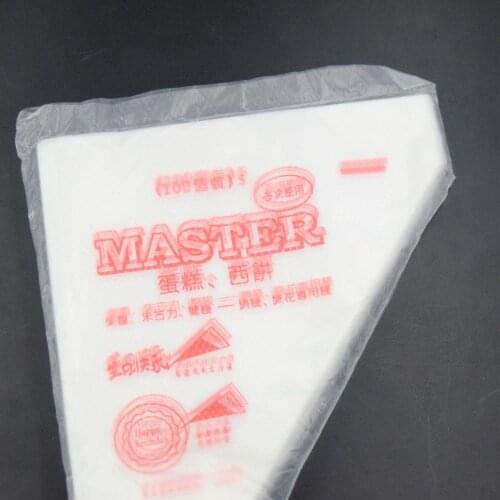 100 Pcs Size S / M / L Disposable Pastry Bag Cake Confectioner Pastry Cupcake Fondant Cake Decoration Pastry Cream Hot Selling