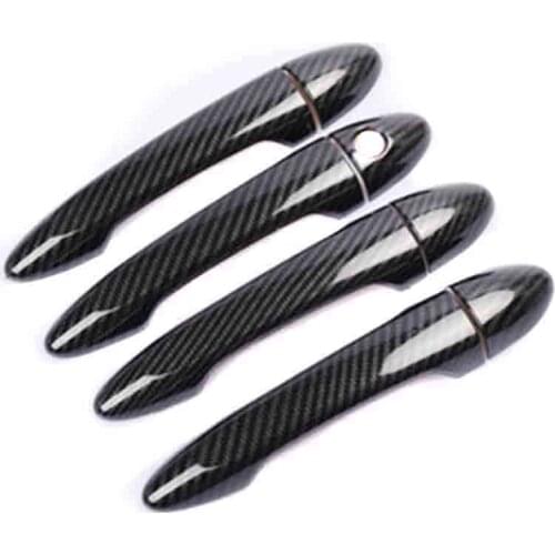 For Chevrolet Cavalier 2018 2019 Car Door Handle Cover Side Door Handle Protector Outer Door Handle Sticker ABS Car Accessories