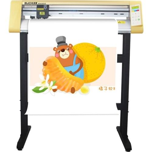 Graphic Cutter Plotter Suchi Sc730 With Contour Signmaster Software Vinyl Plotter 60Cm