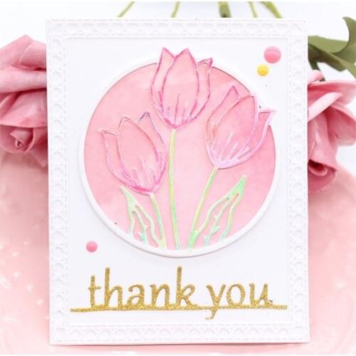 KLJUYP Flowers Metal Cutting Dies Scrapbook Paper Craft Decoration dies scrapbooking 05034