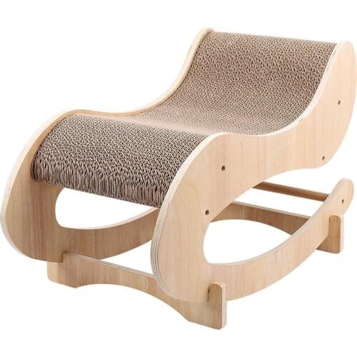 Cat Scratcher Lounge Cardboard Cat Scratching Pad CorrugatedCat Scratcher Lounger Scratch Lounge Furniture